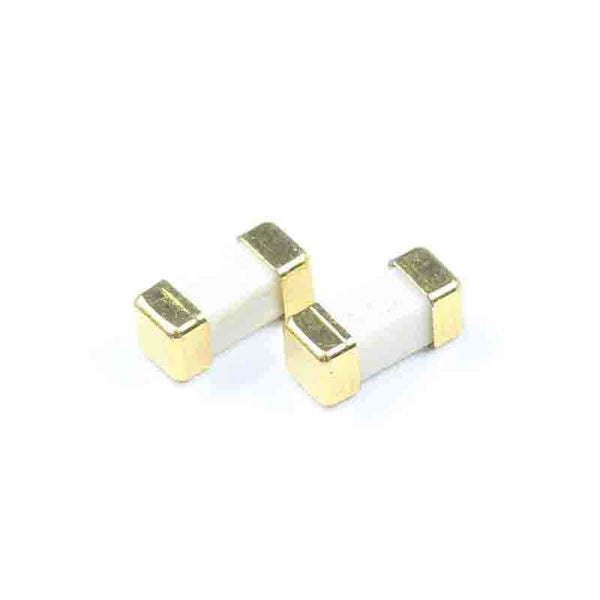 0453005.MR - 2-SMD, Square End Block - FUSE 5A 125V FAST SMD SLVR T/R