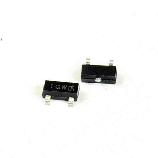 BC847C,215 - TO-236AB - TRANS NPN GP 100MA 45V SOT23