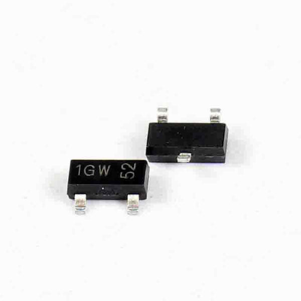 BC847C,235 - TO-236AB - TRANSISTOR NPN 45V 100MA SOT23