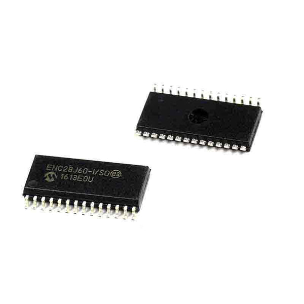 ENC28J60-I/SO - 28-SOIC - IC ETHERNET CTRLR W/SPI 28SOIC