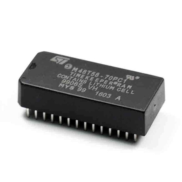 M48T58-70PC1 - 28-PCDIP, CAPHAT? - IC TIMEKPR NVRAM 64KBIT 5V 28-DI