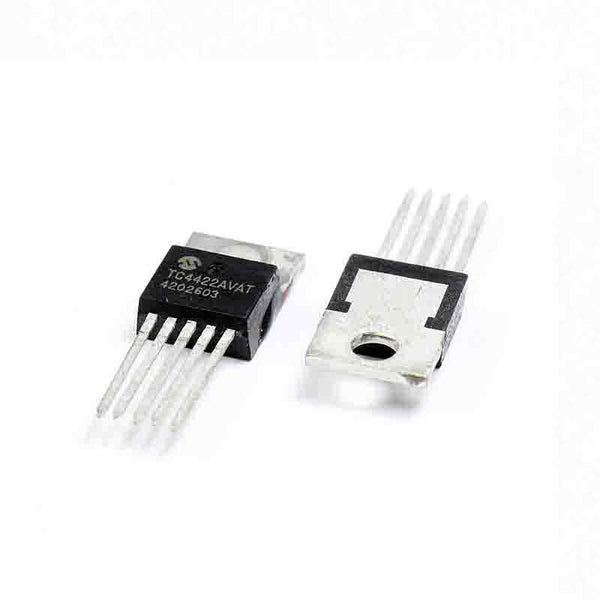 TC4422AVAT - TO-220-5 - IC MOSFET DVR 9A NON-INV TO220-5