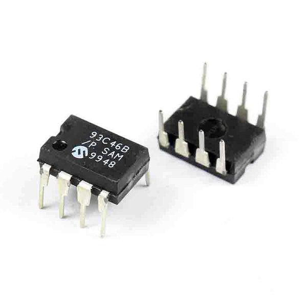 93C46B/P - 8-PDIP - IC EEPROM 1KBIT 2MHZ 8DIP