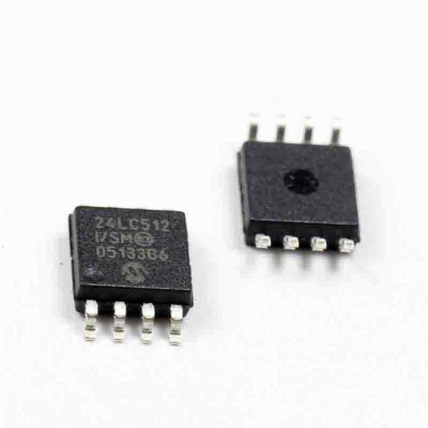 24LC512T-I/SM - 8-SOIJ - IC EEPROM 512KBIT 400KHZ 8SOIC