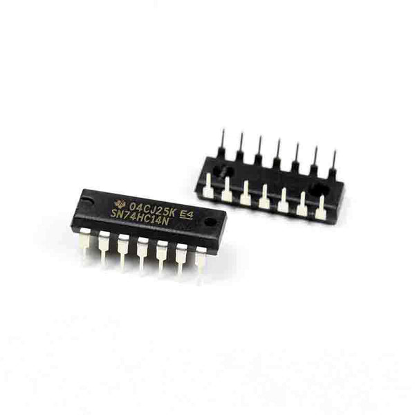 SN74HC14N - 14-PDIP - IC HEX SCHMITT-TRIG INV 14-DIP