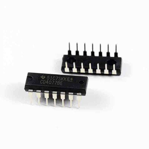 CD4077BE - 14-PDIP - IC EXC NOR GATE QUAD 14-DIP