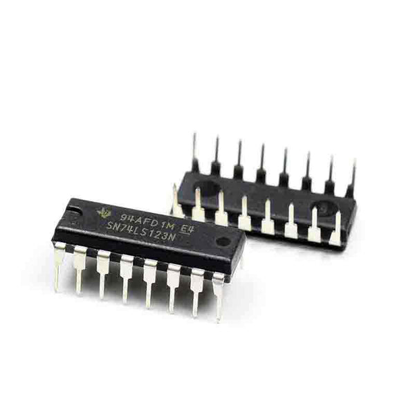 SN74LS123N - 16-PDIP - IC DUAL MONO MULTIVIB 16-DIP