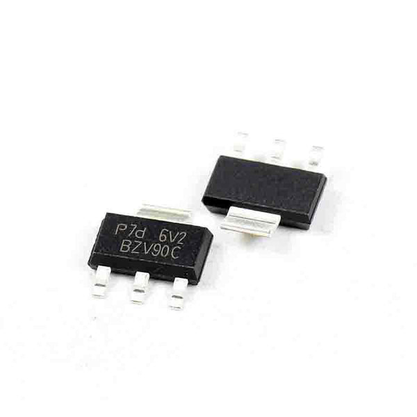 BZV90-C6V2,115 - SC-73 - DIODE ZENER 6.2V 1.5W SOT223