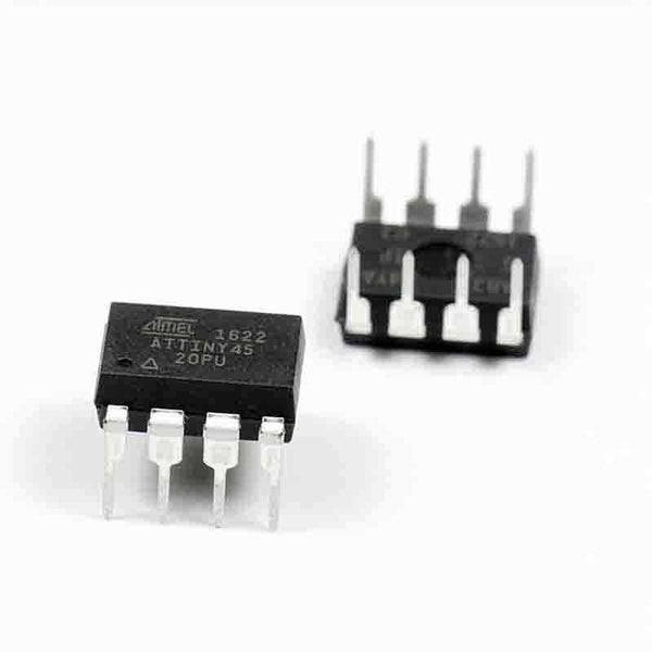 ATTINY45-20PU - 8-DIP (0.300", 7.62mm) - IC AVR MCU 4K 20MHZ 8DIP