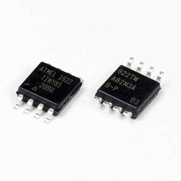 ATTINY85-20SU - 8-SOIC (0.209", 5.30mm Width) - IC AVR MCU 8K 20MHZ 8SOIC