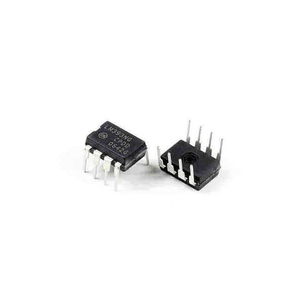 LM393NG - 8-DIP (0.300", 7.62mm) - IC COMP DUAL OFFSET LV 8DIP