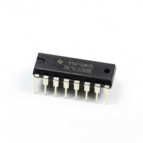 SN74LS390N - 16-PDIP - IC 4BIT DECADE/BIN COUNT 16-DIP