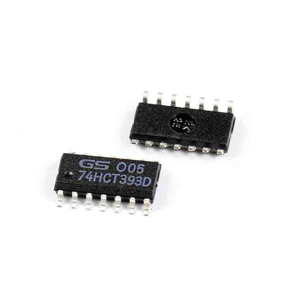 74HCT393D,653 - 14-SO - IC DUAL 4BIT BINARY RIPPL 14SOIC