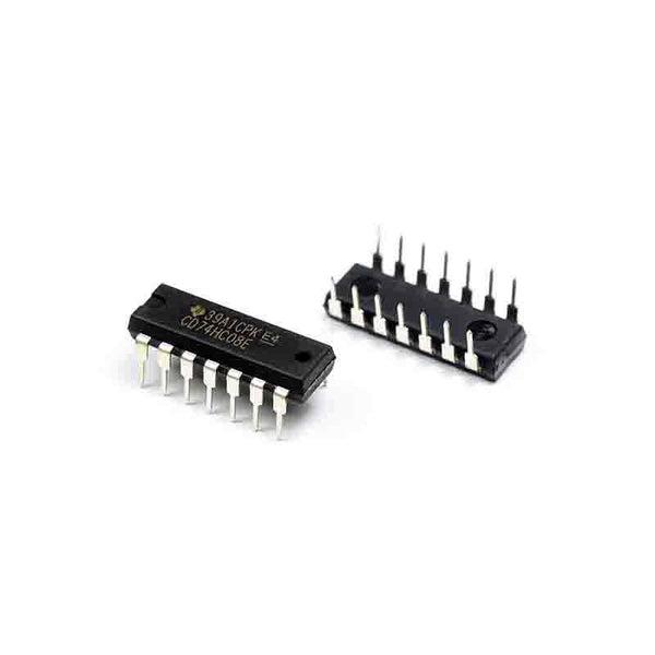 CD74HC08E - 14-PDIP - IC QUAD 2-IN AND GATE HS 14-DIP