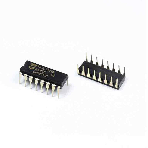 74HCT139N,652 - 16-DIP - IC DECODER/DEMUX DUAL 2-4 16DIP