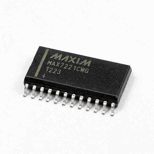 MAX7221CWG+ - 24-SOIC W - IC DRIVER LED DISP 8DGT 24-SOIC