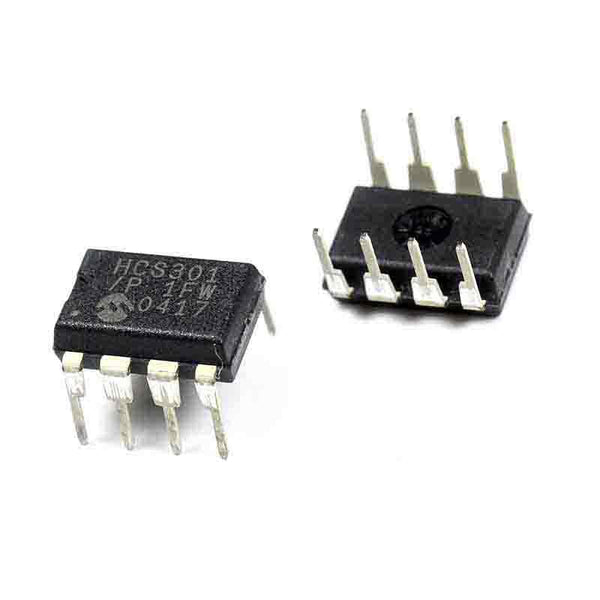 HCS301/P - 8-PDIP - IC CODE HOPP ENCODER 15FUNC 8DIP