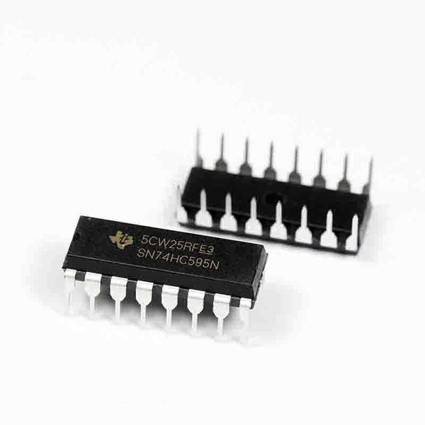 74HC595N,112 - 16-DIP - IC SHIFT REGISTER 8BIT 16DIP