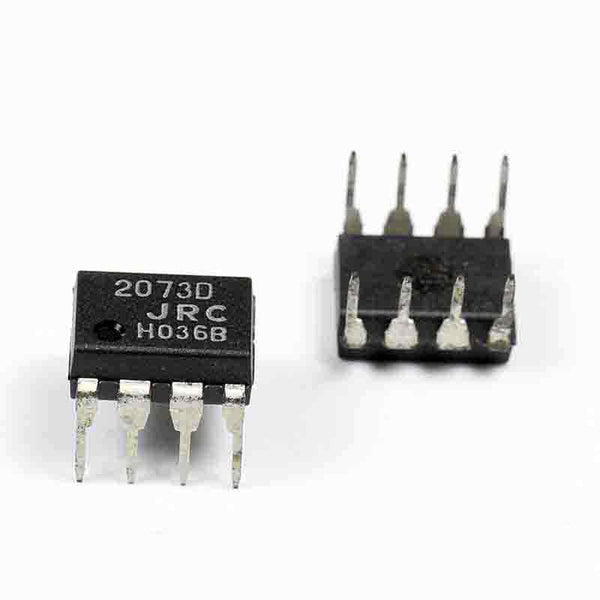 NJM2073D - 8-DIP - IC PWR AMP DUAL LOW-VOLT 8-DIP