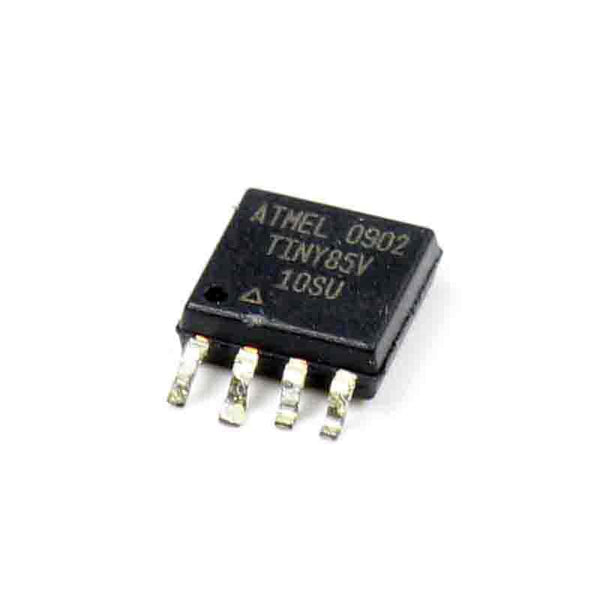 ATTINY85V-10SU - 8-SOIC (0.209", 5.30mm Width) - IC AVR MCU 8K 10MHZ 8SOIC