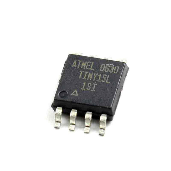 ATTINY15L-1SI - 8-SOIC (0.209", 5.30mm Width) - IC AVR MCU 1K FLASH 2.7V SO8